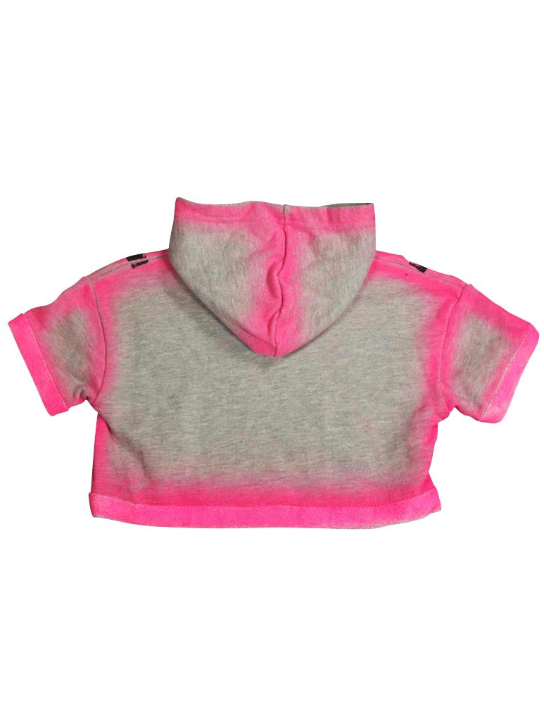 Flowers by Zoe Girls Fashion Short Sleeve Pullover Sweatshirt Top