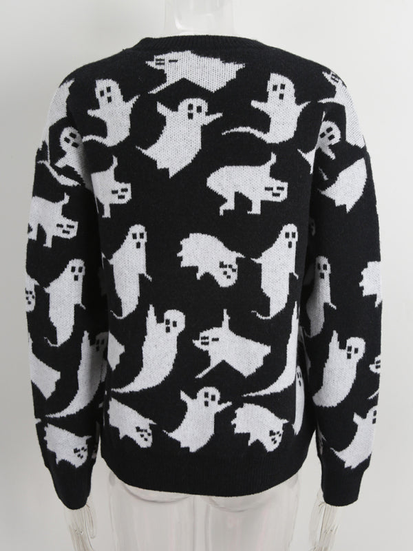 Halloween personalized pullover sweater