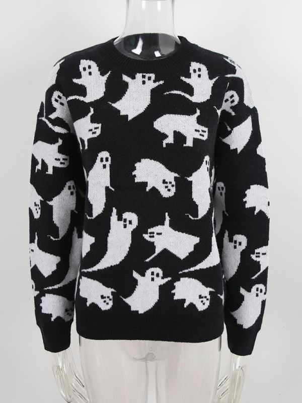 Halloween personalized pullover sweater